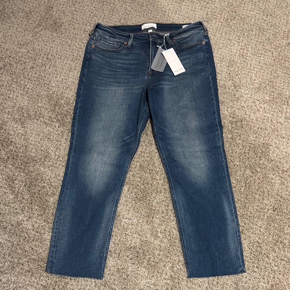 Dear John Blue Straight Leg Jeans